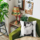 KAZU SHOPの可愛い猫のお昼寝　癒し クッション