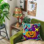 龍のすけのハロウィン、カボチャとアヒル Cushion