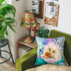 3pomeranian-leo-house　グッズショップの【fantasy】pomeranianworld ポメラニアン Cushion