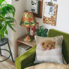 キイロチャンのもふもふねこちゃん Cushion