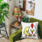 うぃるのにわとりとひよこ Cushion