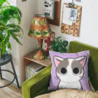 猫の休憩所withこにゃくとのムース君応援グッズ Cushion