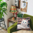 yoiyononakaの図書室の番猫03 Cushion