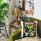 ケマオの店「ZF」の🥦ベジロック「ブロッコリくん」🎸 Cushion