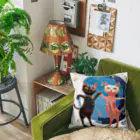 猫魚鳥時々犬等 arte♡のSuccessful Cats ♡ Cushion