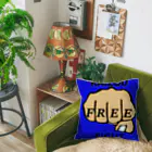 らいぞ〜くんのお店の「FIGHT」グッズ Cushion