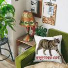 もっち（mocchi）のお散歩キジトラ猫ちゃん！ Cushion