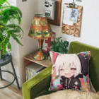 お米ちゃん と、時々。あみちゃんのJUN お花クッション Cushion