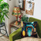 のんびりアート工房のサイバーパンク Cushion