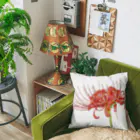 植物の絵師「洋子」の店の花だけが生える彼岸花 Cushion