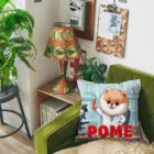 Pom-Dog'sのポメサイエンティスト Cushion