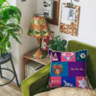 月夜のタツノオトシゴのLet it snow Cushion