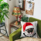 isshi1002のXmas Pug Cushion