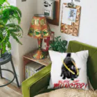 もっち（mocchi）の黒猫モンスター Cushion