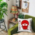 いんこ屋堂のナナクサインコ飼っています（ルビノー） Cushion