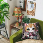 acisoneartの猫のメイクアップアーティスト Cushion