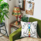 CyberArmadilloの水星のガヤトリマントラ Cushion