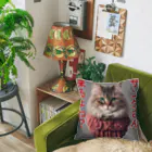 てくのちゃんのサンタを信じてる猫 Cushion