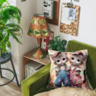 zhaoyushuangの可愛い子猫イラスト Cushion