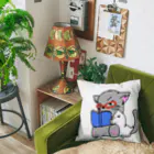 Kujakuの朗読猫 Cushion