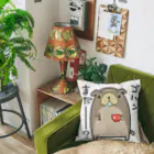 うさやの「ゴハンまだー？」お腹が空いた犬 Cushion