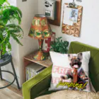 furebuhi　clubのJumping！FRENCH BULLDOG Cushion