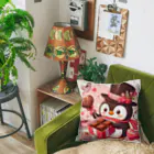 星パンダショップのチョコプレゼンツペンギン Cushion