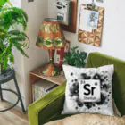 science closet（科学×ファッション）の元素シリーズ　~ストロンチウム Sr~ Cushion