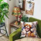 Dog Selectionのアニメ風　アイテム Cushion