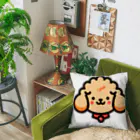 わんこグッズしょっぷcooのはにかみプードル Cushion