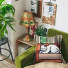 ネコナデール・ニャンコスキーのくつろぐ猫 Cushion