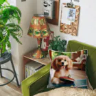 mitsu0123456の可愛い卓球犬 Cushion