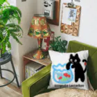 黒猫たんとちゃんの黒猫たんとちゃん Cushion