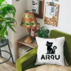 AIROU（アイルー）のAIROUロゴグッズ Cushion