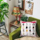 そぼろのプリント屋さんのキャットカラーガイド（ねこ図鑑） Cushion