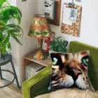 feliceのキャットフードの匂いに反応する猫 Cushion