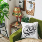 紅藤コミミズクのナマケモノ Cushion