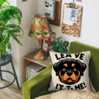 keikei5の力強い表情を見せるロットワイラー🐾 Cushion