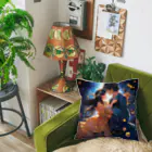 AQUAMETAVERSEの七夕の夜彦星と織り姫　なでしこ1478 Cushion