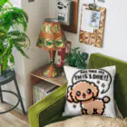 keikei5のふわふわのトイプードル！ Cushion