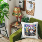 Lucky🍀の宝くじデビューパンダ🐼 Cushion