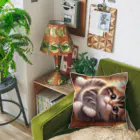 kangekiのころがりにゃんこ Cushion