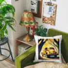 雑貨屋猫布団の黄色の外車 Cushion