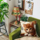 kangekiの遊ぶにゃんこNo.5 Cushion
