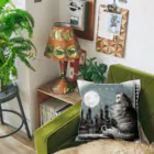 ネコネコの窓際のねこ Cushion