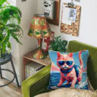 メロンパン猫のサーファーキャット Cushion