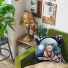 星降る夜にのsakura_bear Cushion