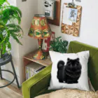 しょっぷトミィの黒猫 Cushion