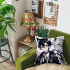 ケモ耳男子のケモ耳カップル Cushion