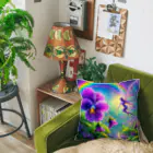 かるるんショップのアヤメと虹と妖精と Cushion